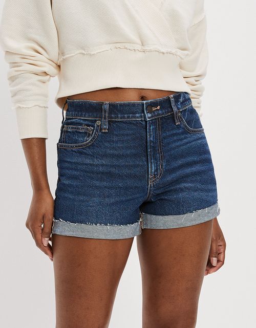 Short Ae estilo Boyfriend de mezclilla estilo años 90