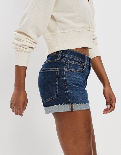 Short Ae estilo Boyfriend de mezclilla estilo años 90