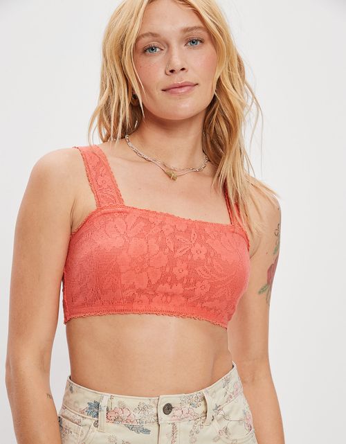 Tank Top AE smocked con volantes