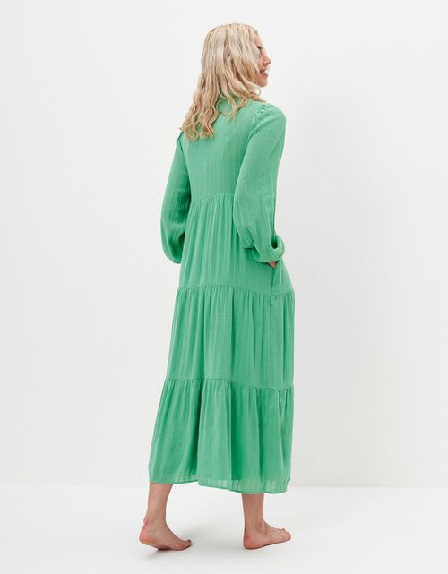 Vestido AE camisero a media pierna con botones