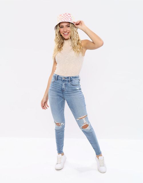 Camiseta AE cuello alto sin mangas