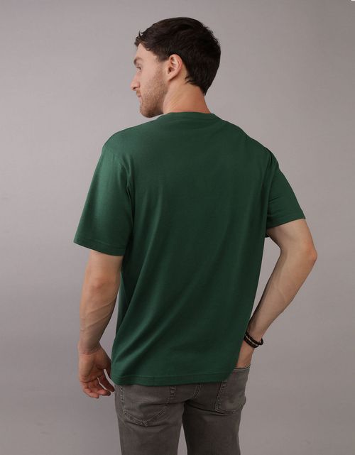 Camiseta con Gráfico Manga Corta Hombre AE