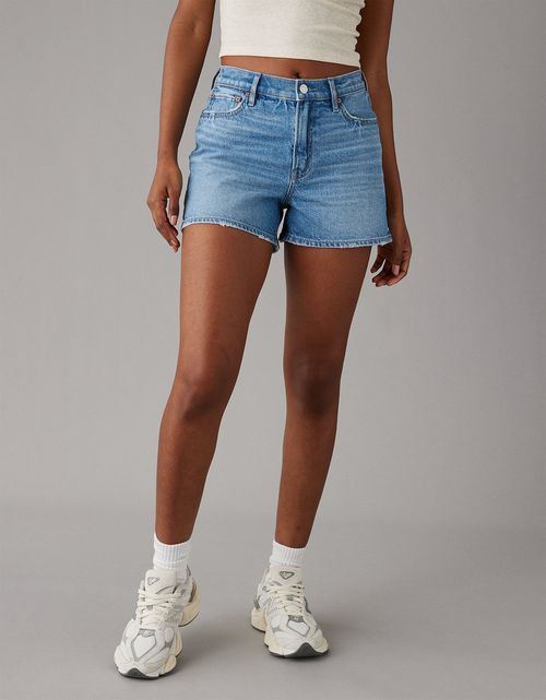 Short Denim de Tiro Alto Mujer AE