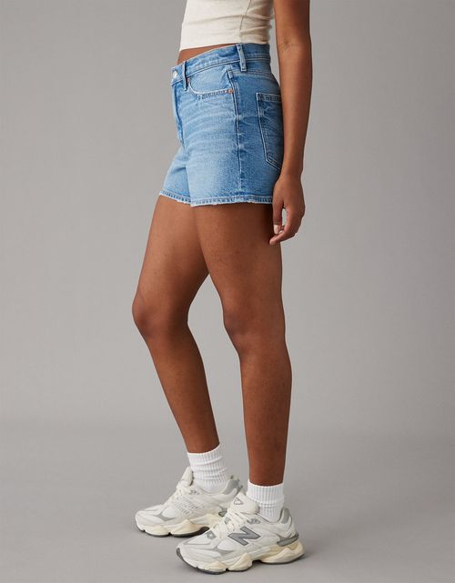 Short Denim de Tiro Alto Mujer AE