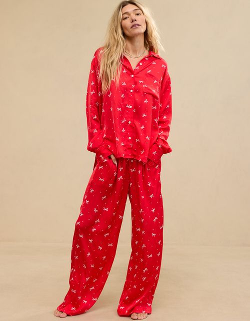 Camisa de Pijama con estampado Mujer Aerie