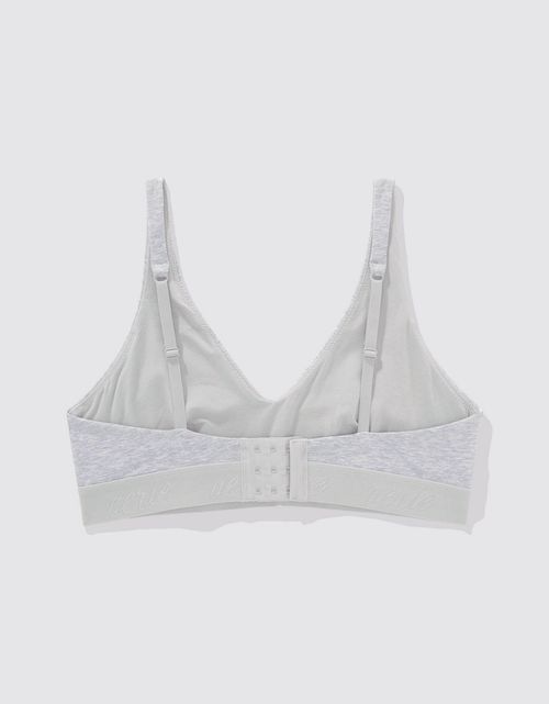 Bralette de Algodón escotado y alcochado de Mujer Aerie