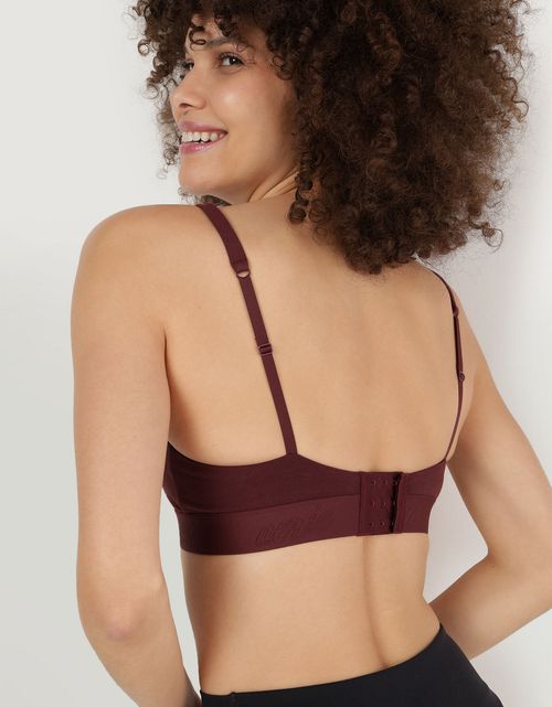 Bralette de Algodón escotado y alcochado de Mujer Aerie