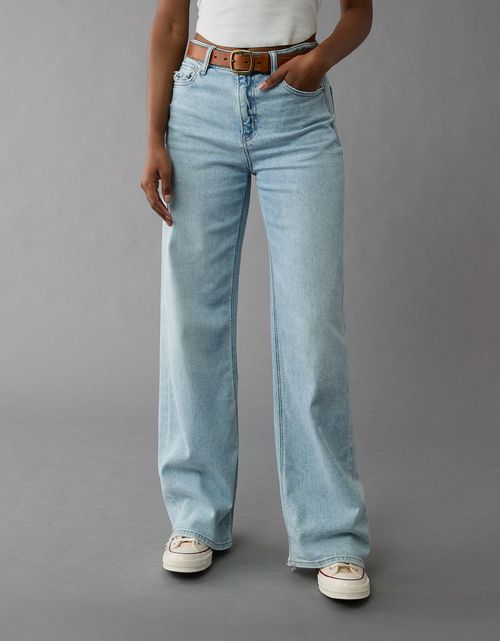 Jean Baggy Holgado y Talle Alto Mujer AE