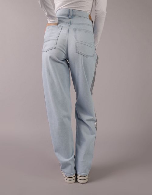 Jean Baggy Holgado y Talle Alto Mujer AE