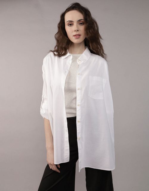 Camisa Manga Larga Mujer AE