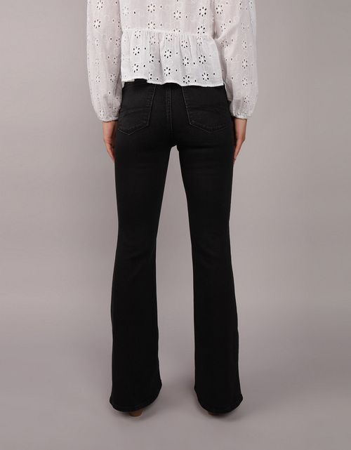 Jean Flare Tiro Alto Mujer AE