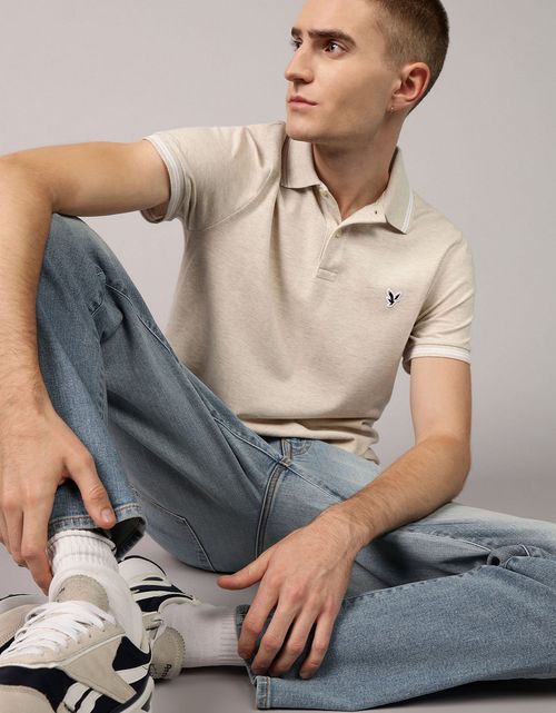 Camiseta polo ajustada Ae en piqué