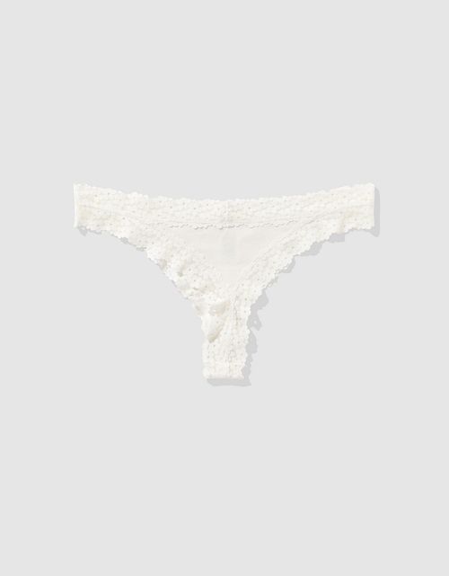 Tanga de encaje Mujer Aerie