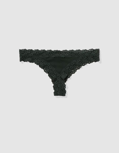 Tanga de encaje Mujer Aerie