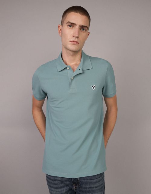 Camiseta Tipo Polo Slim Manga Corta Hombre AE