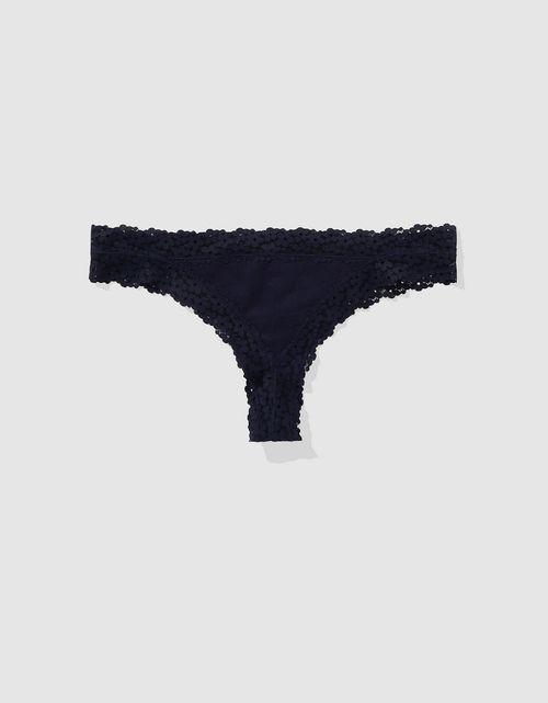 Tanga de encaje Mujer Aerie