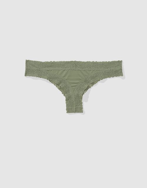 Tanga Aerie Sunnie Blossom de encaje
