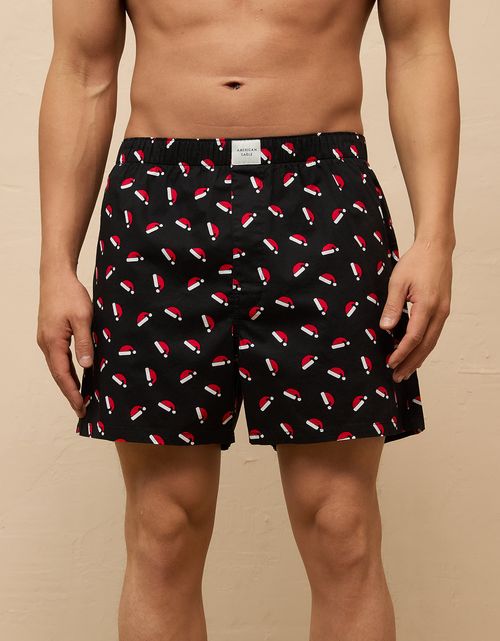 Bóxer con estampado de papá Noel Hombre AE