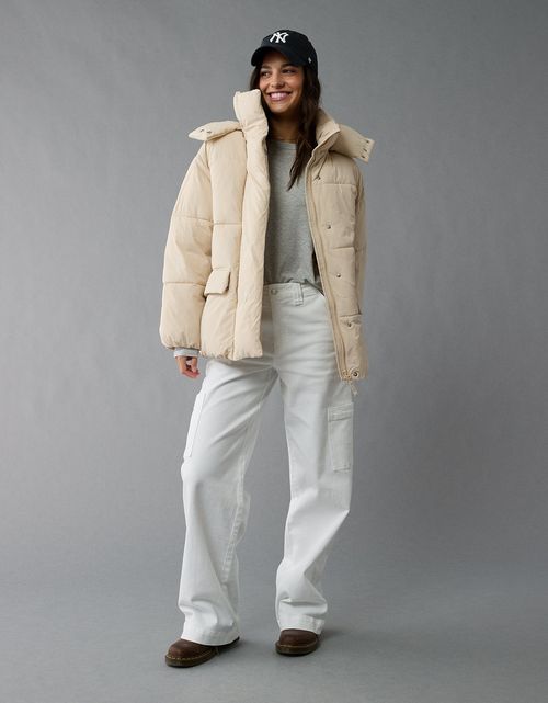 Parka con capucha Mujer AE