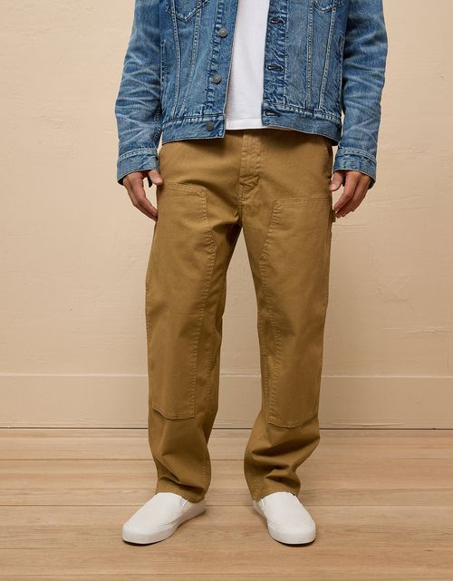 Pantalón Tipo Carpintero Ancho con rotos Hombre AE