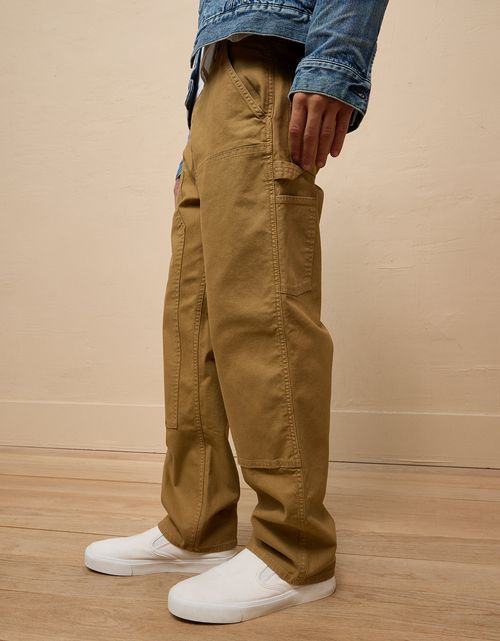 Pantalón Tipo Carpintero Ancho con rotos Hombre AE