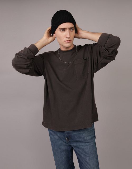 Camiseta Oversized Manga Larga Hombre AE
