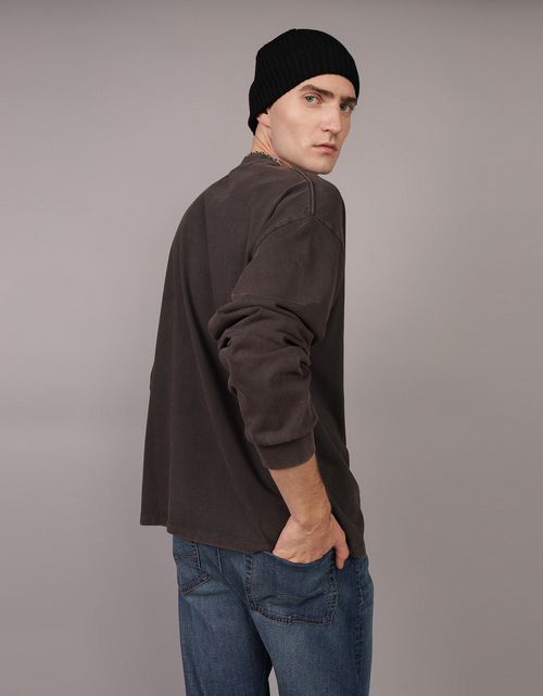 Camiseta Oversized Manga Larga Hombre AE