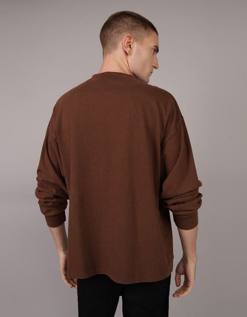 Camiseta Oversized Manga Larga Hombre AE