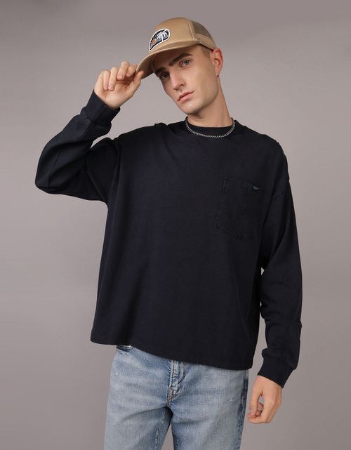 Camiseta Oversized Manga Larga Hombre AE