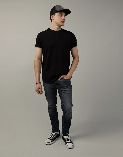 Camiseta manga corta básica de hombre AE