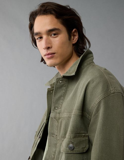 Chaqueta tipo trucker de hombre AE