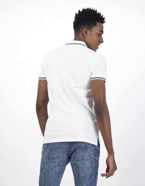 Camiseta tipo polo de piqué de hombre AE