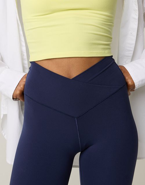 Leggings flare de tiro alto de mujer Offline