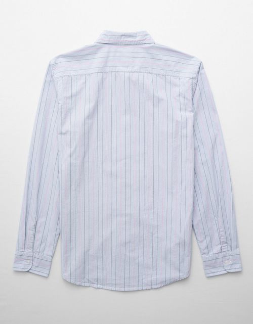 Camisa de popelina manga larga de hombre AE