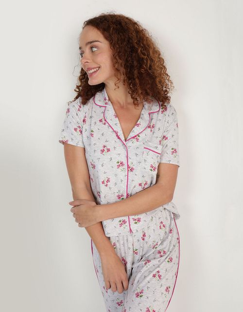 Camiseta de pijama manga corta de mujer Aerie