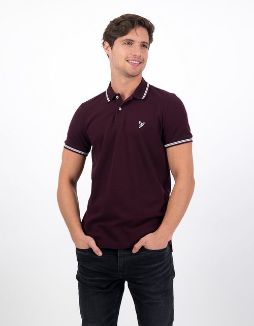 Camiseta tipo polo de piqué de hombre AE