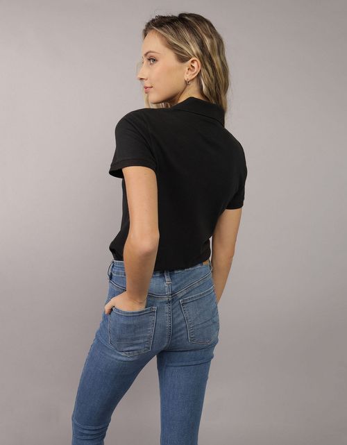 Camiseta tipo polo de mujer AE