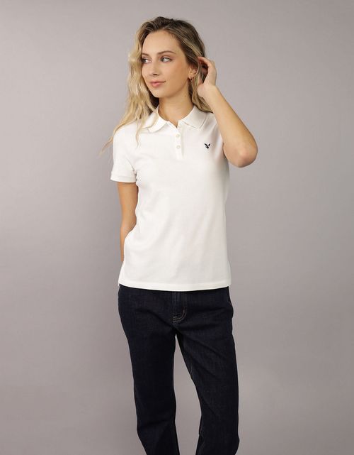 Camiseta tipo polo de mujer AE