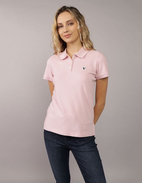 Camiseta tipo polo de mujer AE