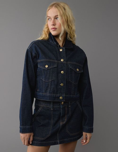 Chaqueta en denim de mujer AE