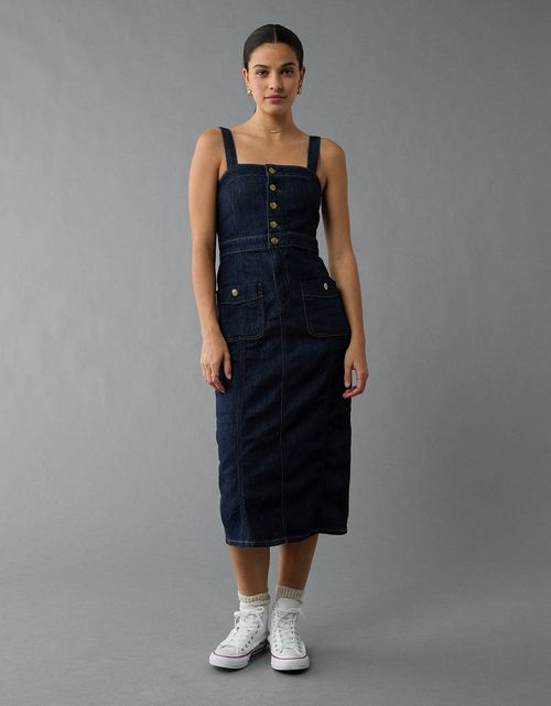 Vestido en denim de mujer AE