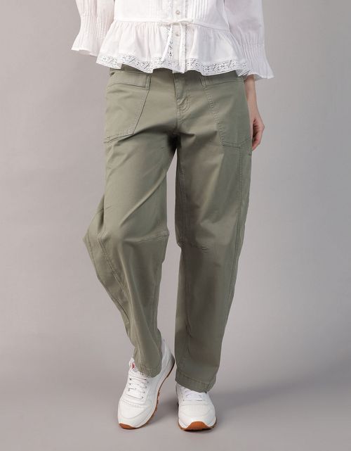 Pantalón barrel de mujer AE