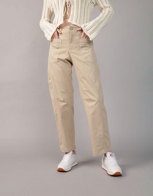Pantalón barrel de mujer AE