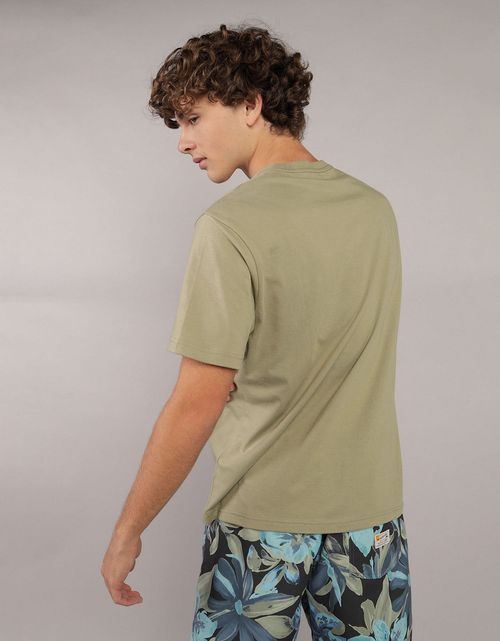 Camiseta manga corta con gráfico de hombre AE