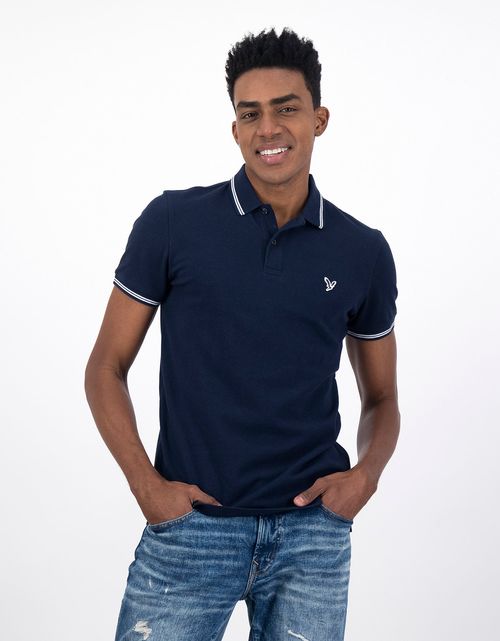 Camiseta tipo polo de piqué de hombre AE