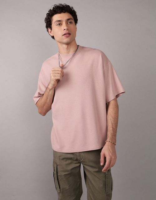 Camiseta manga corta básica de hombre AE