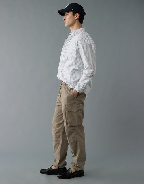 Pantalón Cargo Flex Holgado para Hombre