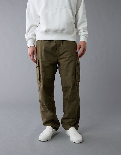 Pantalón Cargo Flex Holgado para Hombre