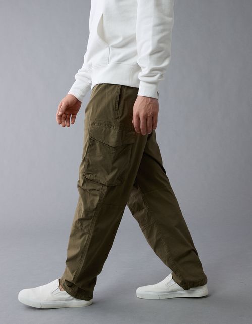 Pantalón Cargo Flex Holgado para Hombre