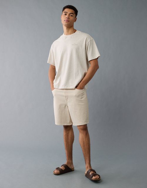 Camiseta Oversized con Gráfico para Hombre